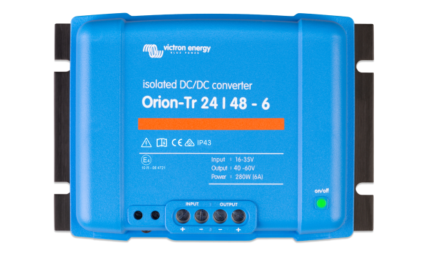 Verlating Ruwe olie kruipen Bluepowershop | Victron Omvormer Orion-Tr 24/48-6A (280W) met galvanische  scheiding